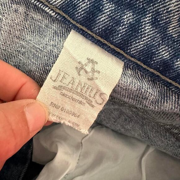 Mens Jeans Size 36x30 Runs Small Distressed Artist Indie Casual Retro Vibes - Picture 8 of 8